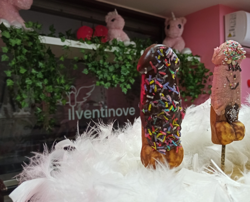 vista dal bancone, interno del locale