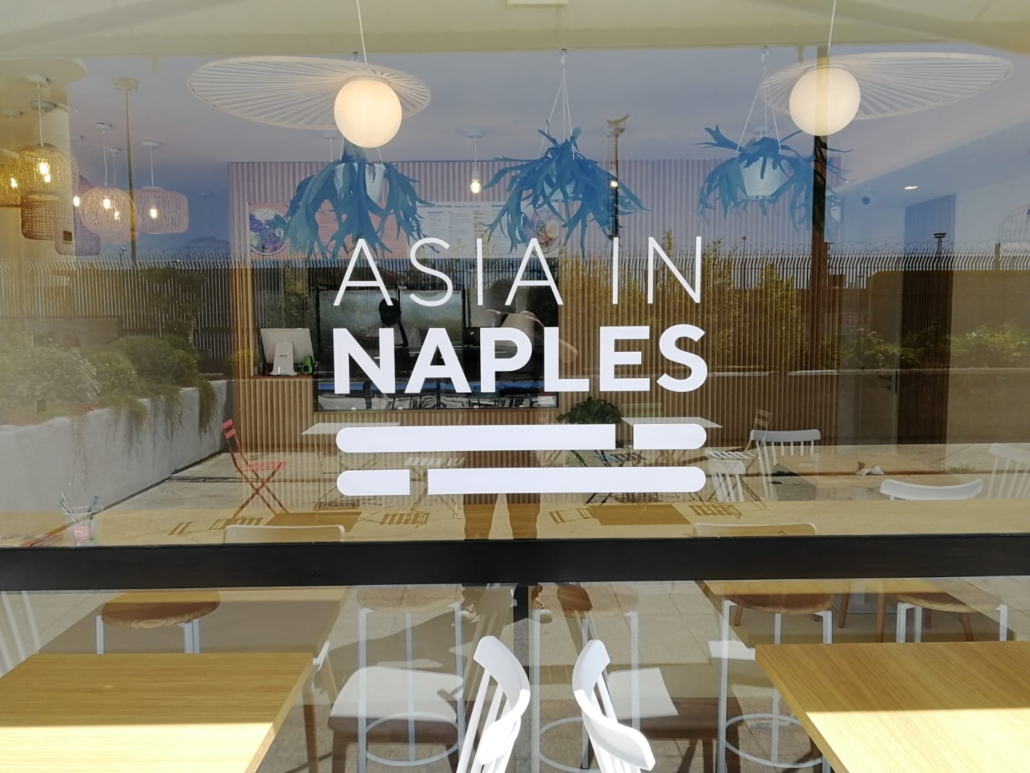 vista esterna dal vetro 