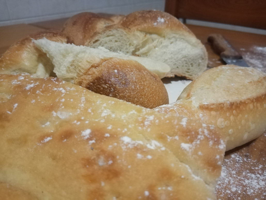 pane, ciabatte, focacce.