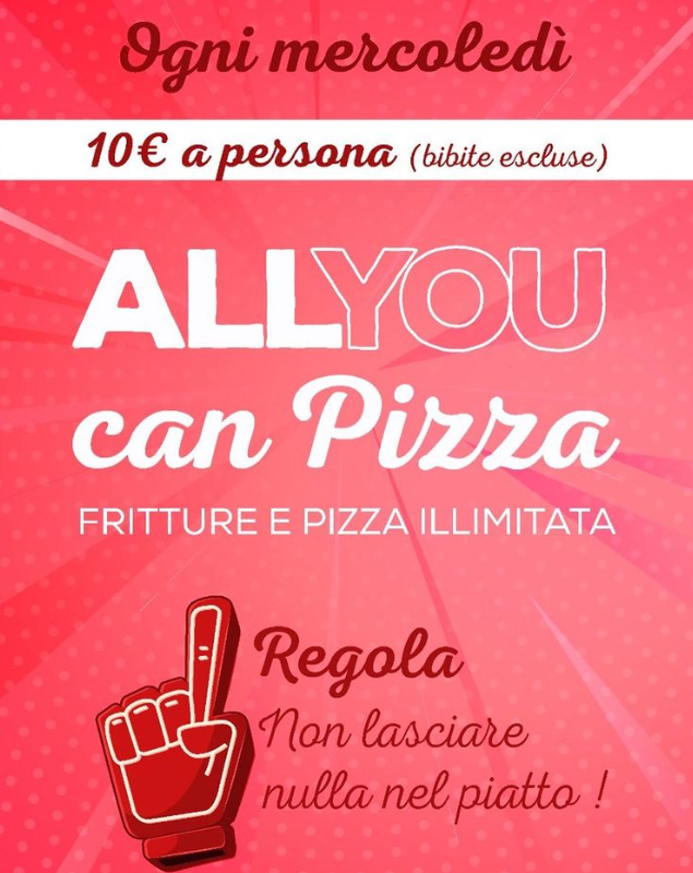 ALL YOU CAN PIZZA