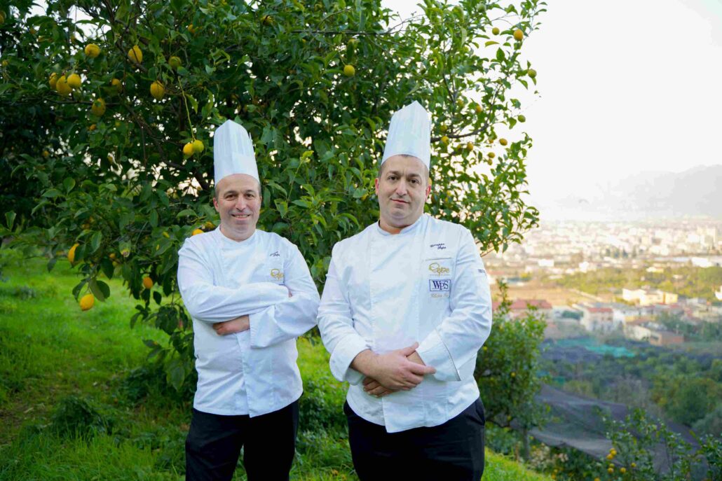 Giuseppe e Prisco Pepe sono gli eredi di Alfonso, che hanno il compito di portare in alto Pepe Mastro Dolciere.