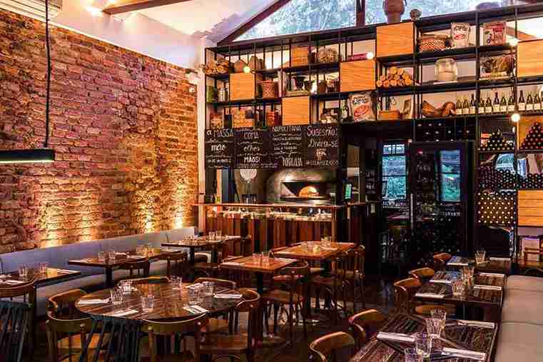 Ella Pizzaria: la sala interna