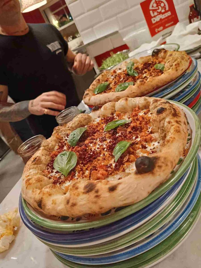 Mozzafiato: la pizza presentata all'evento di DI PIZZA