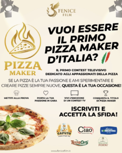 Dal 23 settembre le candidature per "Pizza Maker", il nuovo talent show di Fenice Film con Condurro e Pignataro, su Amazon Prime Video.