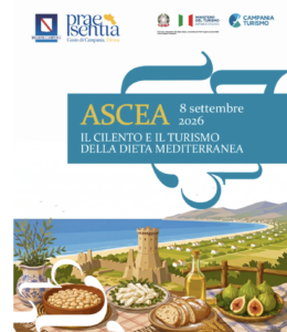 Oggi 8 settembre ad Ascea la terza tappa di Praesentia: Dieta Mediterranea, archeologia a Velia e show cooking con Luciano Pignataro nel Cilento.